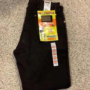 NWT brown wranglers